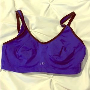 Victoria’s Secret blue sports bra - high impact
